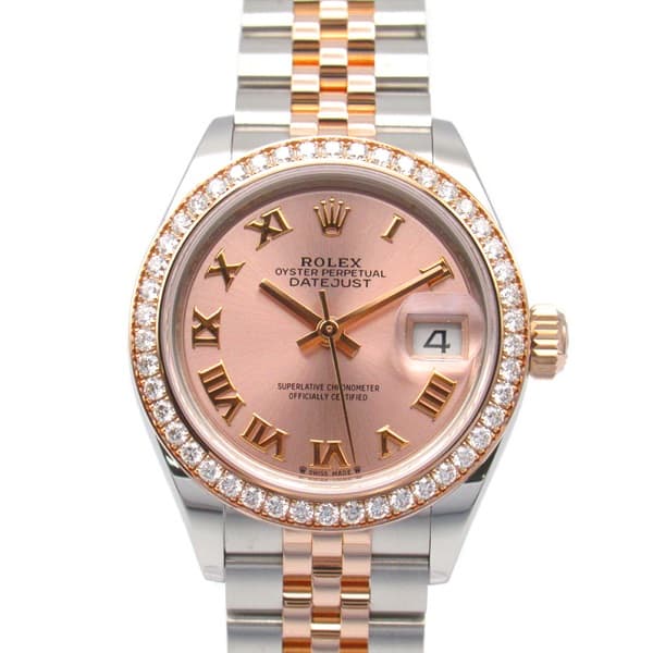 ロレックス デイトジャスト ダイヤベゼル ランダム番 腕時計 時計 レディース 279381RBR